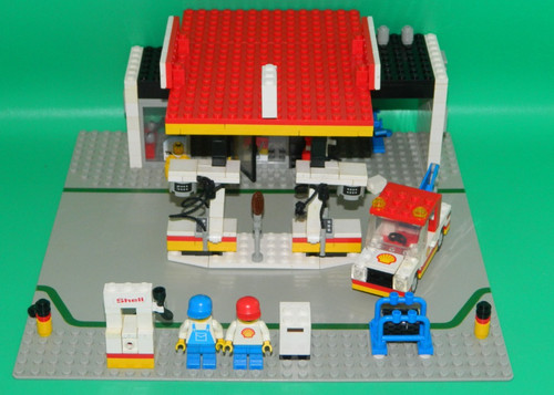 Lego 6378 vintage shell - shell, garage