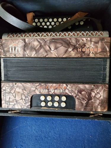 Button accordion hohner - accordion,
