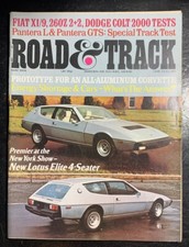 Vintage Road & Track Magazine