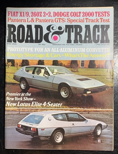 Vintage road track magazine - &,