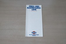 191248) Datsun Nissan Cherry 280 ZXT Laurel - Prices & Extras - Brochure 01/1981