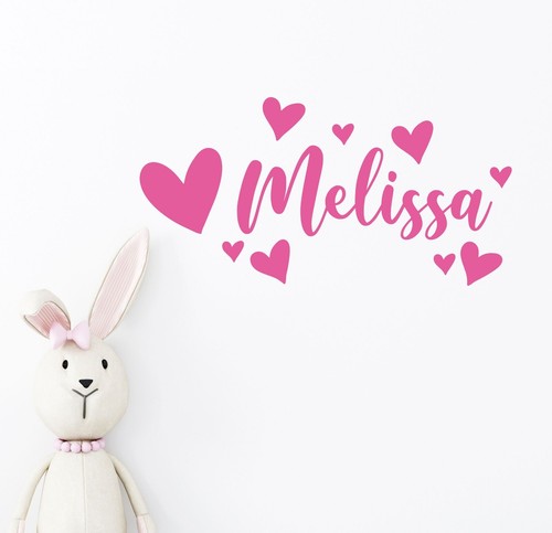 Personalised name wall sticker - personalised,
