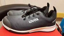 Uvex Tune-up Men's Steel Toe Cap Safety Shoes In Grey Size UK 8