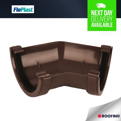 Floplast half round - half, gutter