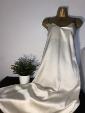 ZARA HOME BEAUTIFUL CREAM SILK NEGLIGEE/ NIGHTDRESS SIZE S