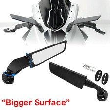 Big-Side Wind Wing Rear View Side Mirror Universal For Motorbike/Motorcycle Bike