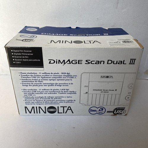 Minolta dimage scan dual - minolta,