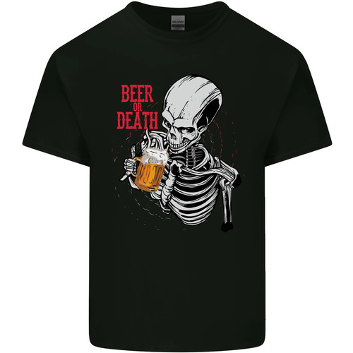 Beer death skull funny - death,