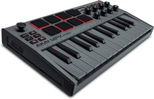 Akai Professional MPK Mini MK3 - 25 Key USB MIDI Keyboard 25 Tasten, Grey 