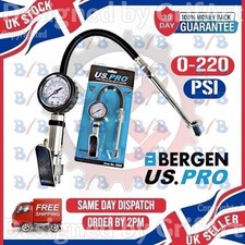PROFESSIONAL GARAGE AIR LINE CAR TYRE INFLATOR INFLATER PUMP AND PRESSURE GAUGE