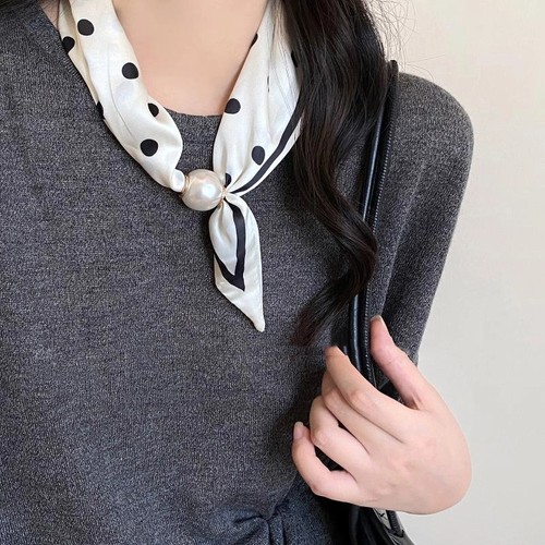 French pearl necklace - necklace, magnetic
