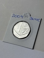 2009 Shield 50p Uncirculated