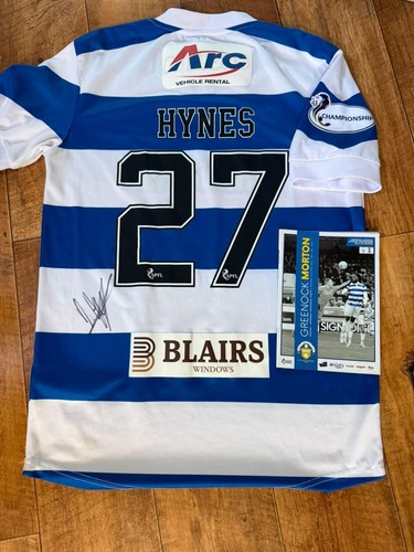 Greenock morton 2021 signed - morton, 2021/22