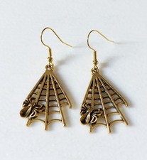 Spiderweb Halloween Earrings