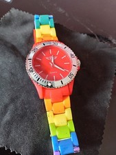 Colourful Strap On A Working