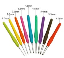 9pcs crochet hooks - crochet, set
