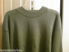 Mens Sweater shirt Gray Mock
