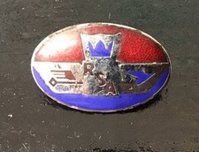 Rare Vintage BOAC Retired Staff Association Enamel Aviation Badge