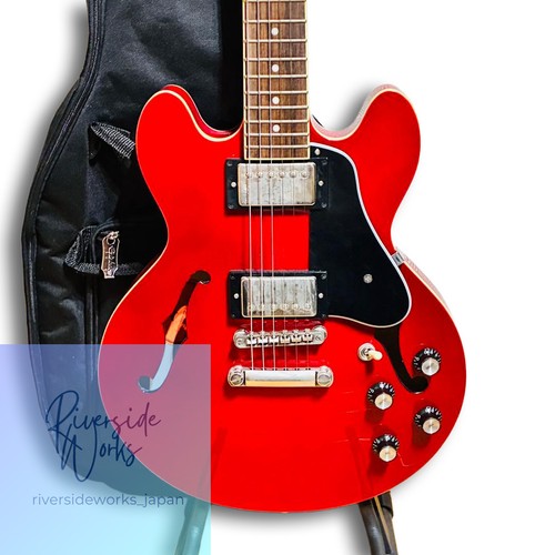 Epiphone 339 cherry tested - epiphone,