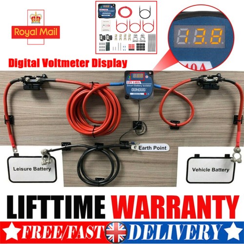 Split charge relay - split,