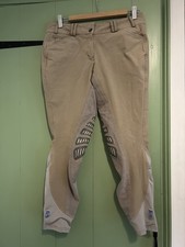 TREDSTEP JODHPURS BREACHES GEL KNEE BEIGE SYMPHONY 30R