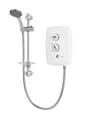 New Triton T80 Easi-Fit+ White Manual Electric Home Shower Kit 8.5kW SFX8008EFPW