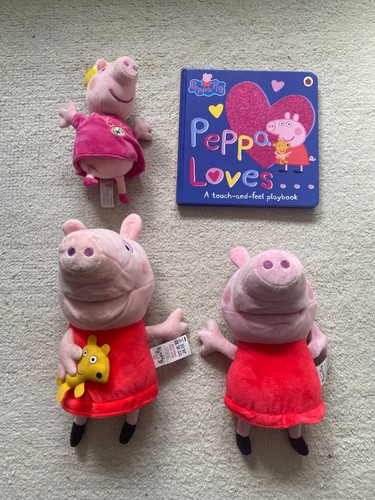 Peppa pig soft toys - peppa,