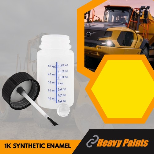 Bomag roller yellow paint - roller,