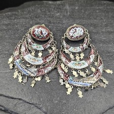 Vtg 1950s clip earrings - 1950s,