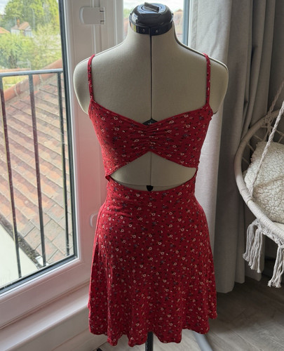 Nasty gal red - gal, floral