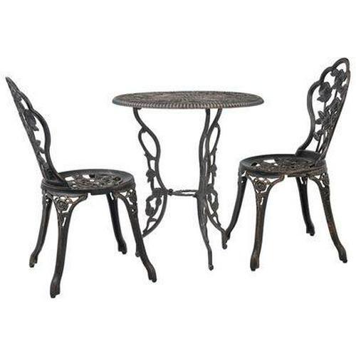 Garden bistro set aluminium - bistro,