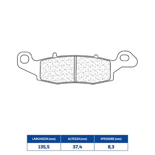 Sintered brake pads - sintered,