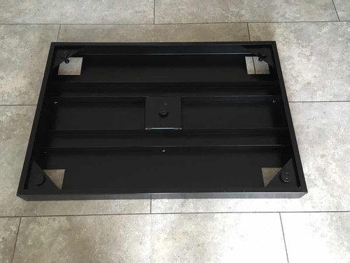 Oven steel plinth - 2, black