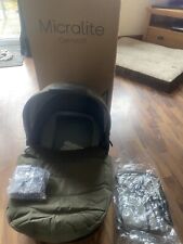 Micralite TWOFOLD SMARTFOLD CARRYCOT EVERGREEN Baby Toddler