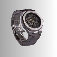 Skeleton Watch Men's Watch Automatic Watch Stainless Steel Wristwatch Luxury Men's Watch 