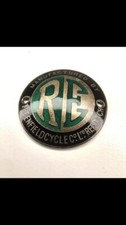 royal enfield flying flea Enamel Badge (post War)