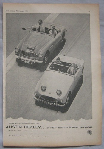 1958 austin healey 100 six - healey, &