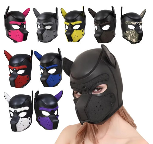 Dog gimp mask pup - gimp,