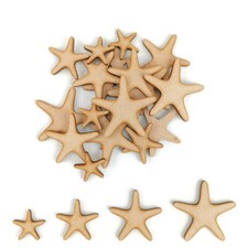 Starfish MDF Craft Shape Wooden Blank Decoration Embellishment sea star aquarium