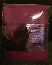 Purple Double Bed Black/purple