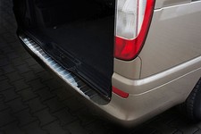 Load sill guard with bevel for