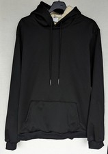 Mens Typhoon Black Faux Fur