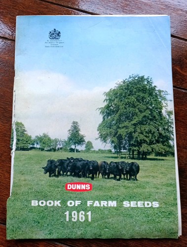 Vintage dunns book farm - book, of
