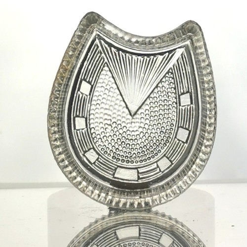 Vintage clear pressed glass - vintage,