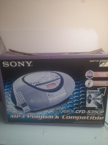 Sony cfd s35cp stereo - cfd-s35cp, boombox