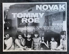 1978 Poster Novak & Tommy Roe
