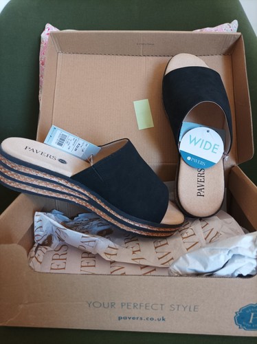 Bnib pavers wide fit black - bnib,