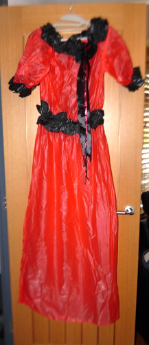 Piece 100 pvc shiny - piece, red