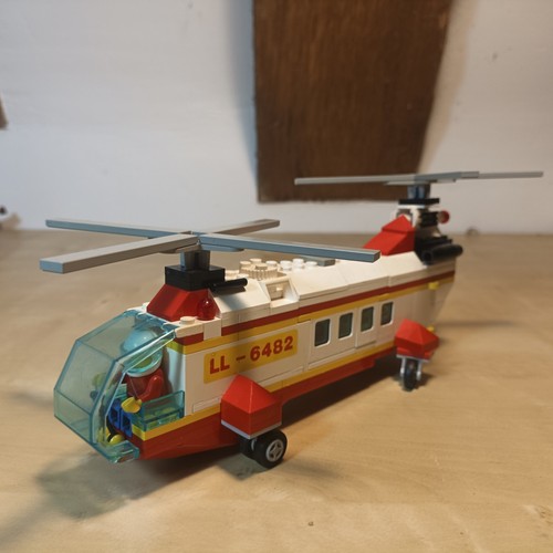 Lego town rescue helicopter - lego,