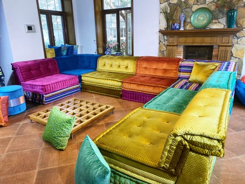 French tufted handmade daybed - tufted,